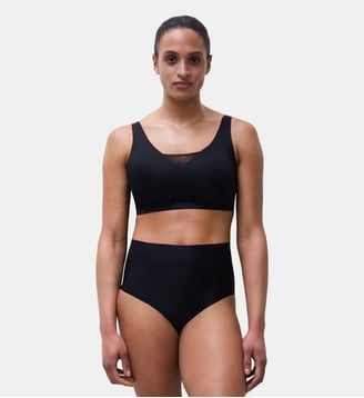 Culotte taille haute - Chantelle - Noir
