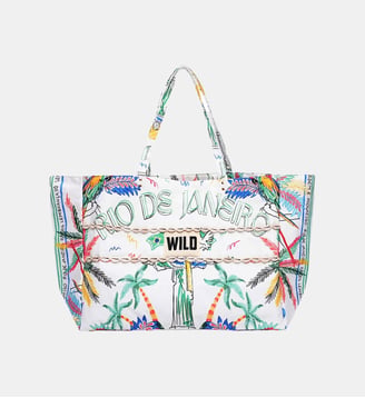 Sac cabs à motifs RAPHA - Wild - Blanc