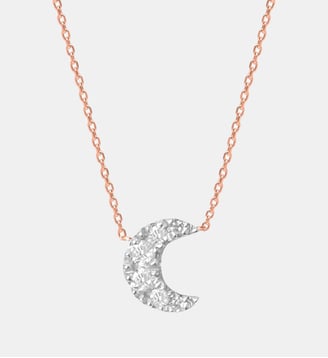 Collier Lune Magic Touch - Djula - Or rose