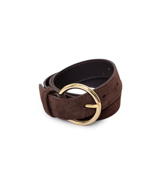 Ceinture uni DIXON - La Petite Etoile - Marron
