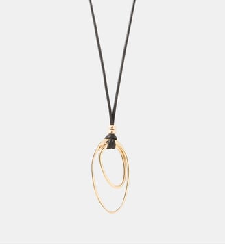 Sautoir cordon à pendentif anneaux - Balaboosté - Multicolore