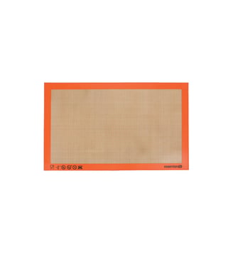 Tapis de cuisson Fibre de verre 40x30 cm - Essentiel B - Orange