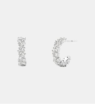Boucles d'oreilles Rivière 0.70 carat Or Blanc - PIAPARIS - Or blanc