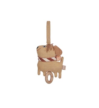 Mobile musical en coton motif animal - OYOY - Multicolore