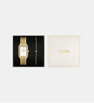 Montre Fluette Blanc CG11508 - Cluse - Doré
