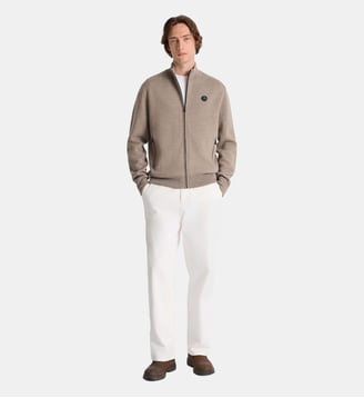 Blouson slim court en laine - Fusalp - Eagle