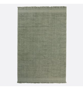 Tapis laine et coton - La Redoute Interieurs - Kaki
