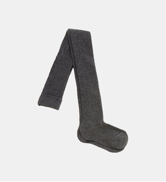 Collants à côtes - Cyrillus - Gris chiné foncé