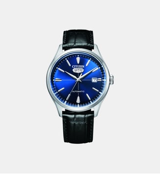 Montre automatique Mechanical Bleu NH8390-20LE - Citizen - Argenté