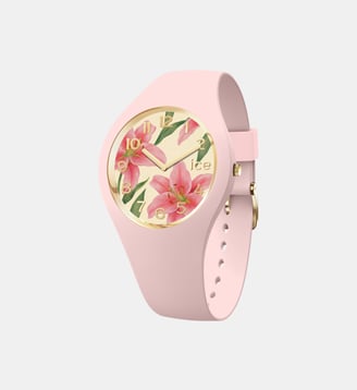Montre Ice flower Jaune, Vert, Rose 025900-ICE - Ice-Watch - Doré