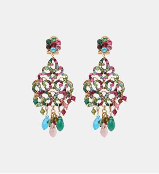 Boucles d'oreilles tiges percées   - Chiara - Satellite - Multicolore