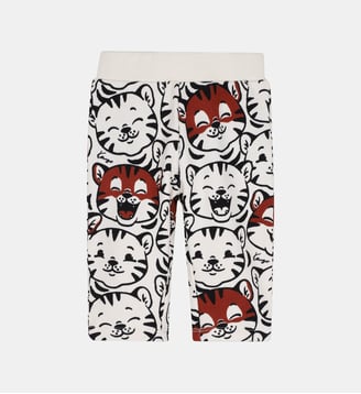 Pantalon imprimé - Kenzo Kids - Pale trench