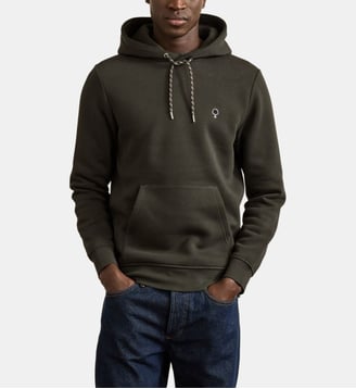 Sweat coton DIRAC - Faguo - Vert foncé