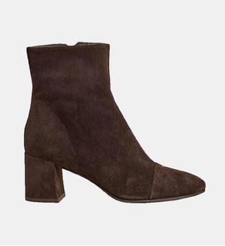 Bottines Doniama en cuir velours - Jonak - Marron foncé