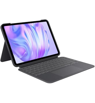 Etui Etui Combo Touch iPad Pro 11''(M4 et M5) Graphite - Logitech - Gris