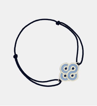 Bracelet Argent Enlacé Pop - Bleu Arthus Bertrand