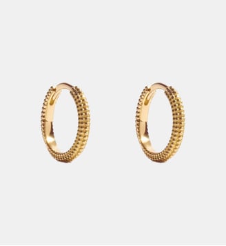 Boucles Anagramme millegrains - JEM - Jaune