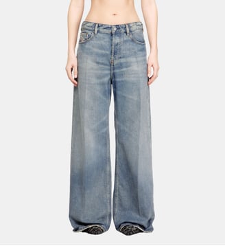 Relaxed Jeans Low Waist 1996 D-Sire - Diesel - Bleu moyen