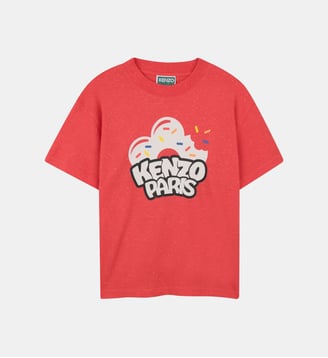 Tee-shirt manches courtes - Kenzo Kids - Light red