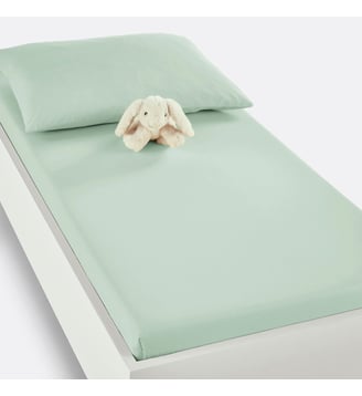 Drap housse bébé coton uni La Redoute Interieurs