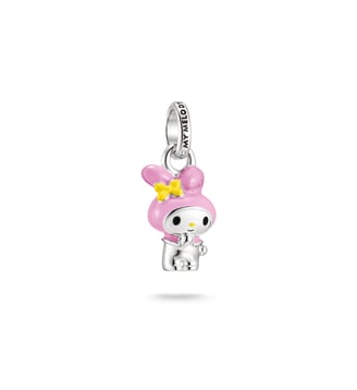 Hello Kitty Charm My Melody nœud jaune - Thomas Sabo - Argent
