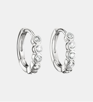 Créoles avec zirconia blanche - Thomas Sabo - Argent