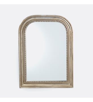 Miroir en manguier massif 45x60 cm - La Redoute Interieurs - Doré vieilli