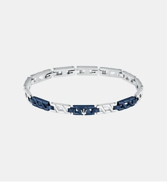 Bracelet, Acier, Bleu IP, Collection Iconic - Maserati - Bleu