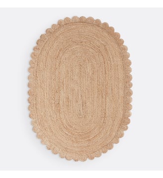 Tapis ovale jute - La Redoute Interieurs - Naturel
