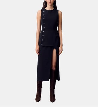 Robe longue noire - Claudie Pierlot - Noir