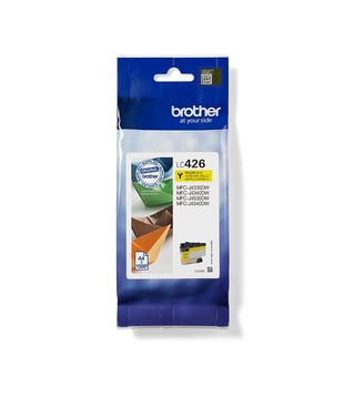 Cartouche d'encre Originale LC426 Jaune (Yellow) Standard - LC426Y - Brother - Jaune