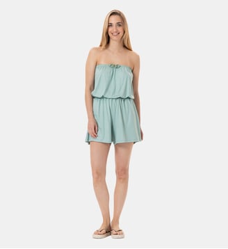 Combishort en viscose RAMATUELLE 900 - Lingerie Le Chat - Vert