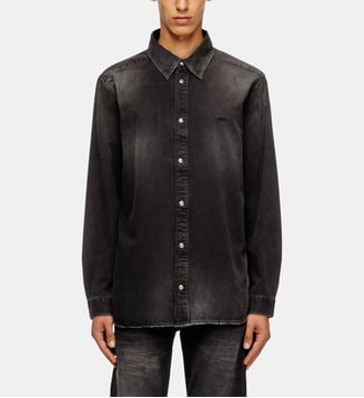 Chemise en denim à manches longues Diesel