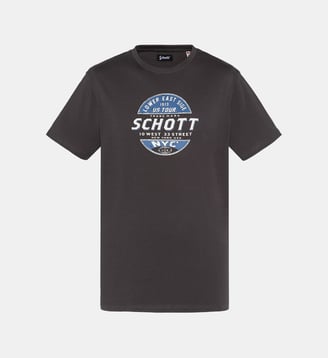 T-shirt imprimé - Schott - Anthracite