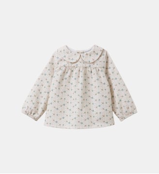 Blouse en velours imprimée Bébé - Cyrillus - Imprimé camilla