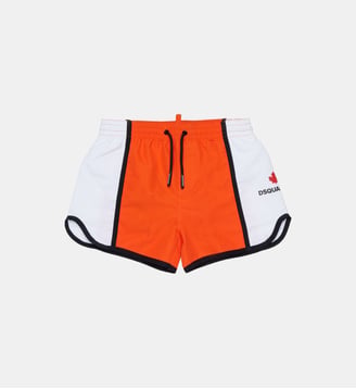 Boxer de bain avec logo - Dsquared2 - Orange foncé