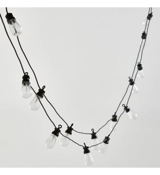 Guirlande fanions gaze de coton - La Redoute Interieurs - Noir