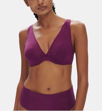 Haut de maillot de bain triangle avec armatures - Mûre Simone Pérèle