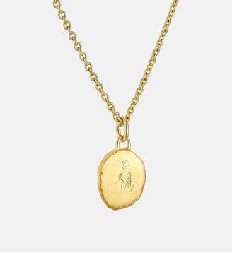 Médaille Astro Gémeaux Or Jaune & Diamant Arthus Bertrand
