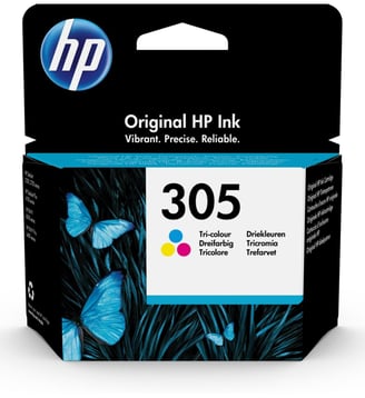 Cartouche d'encre 305 3 Couleurs - HP - Multicolore