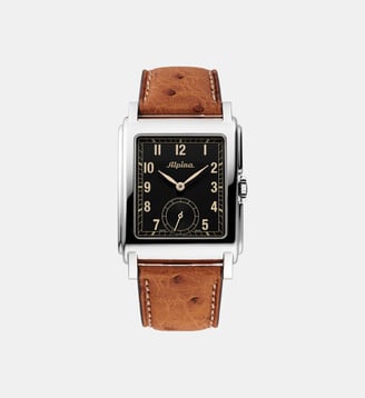 Montre automatique Heritage Noir AL-530BA3C6 - Alpina - Argenté