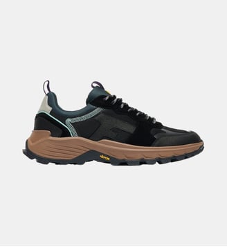 Running Tissu-suede - Faguo - Noir