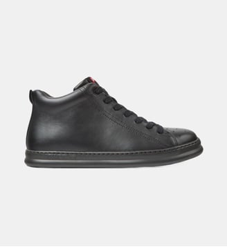 Baskets Runner Four cuir - Camper - Noir