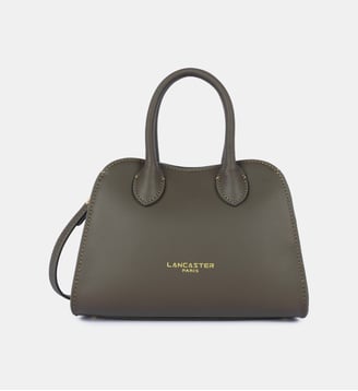 Mini sac à main Donna Hopper en cuir - Lancaster - Kaki foncé
