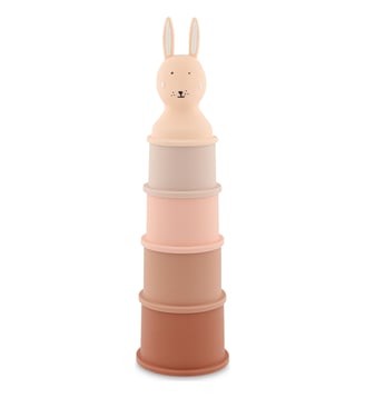Jouets de bain gobelets empilables - Trixie - Rose