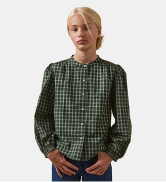Chemise à carreaux - Cyrillus - Carreaux vert