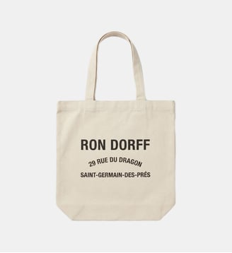 Tote Bag "DRAGON" - Ron Dorff - Blanc
