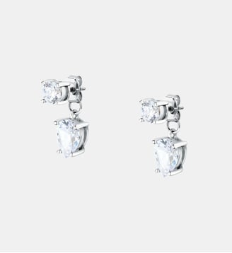 Boucles D'Oreilles en acier, cristaux, TESORI - Morellato - Blanc