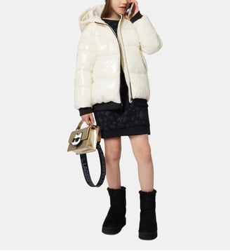 Veste à capuche - Karl Lagerfeld Kids - Crème