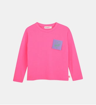 Tee-shirt manches longues - Billieblush - Storm pink